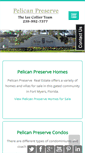 Mobile Screenshot of pelican-preserve-realestate.com